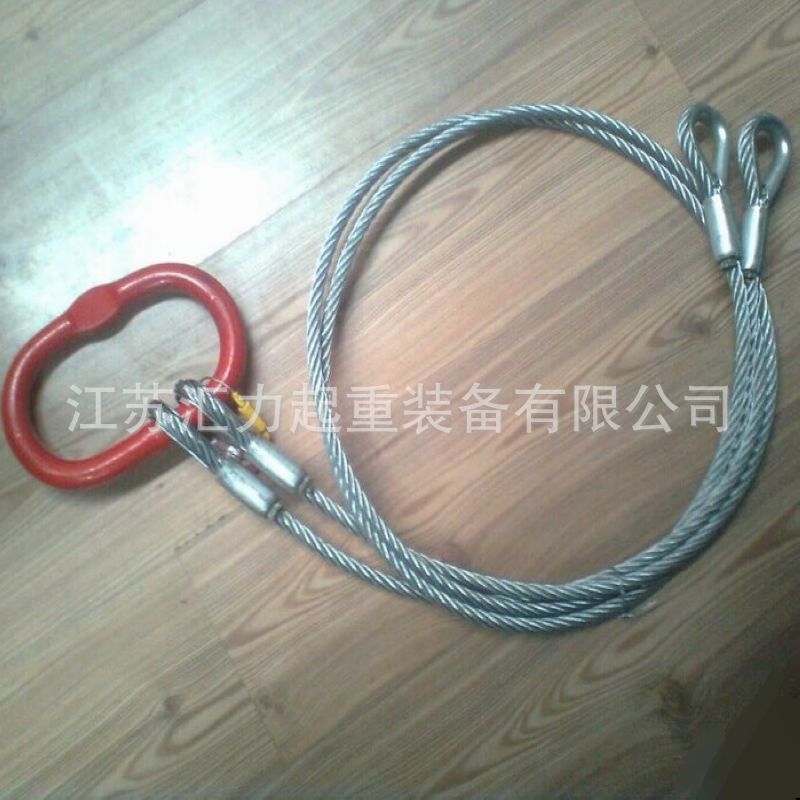 2肢鍍鋅鋼絲繩索具
